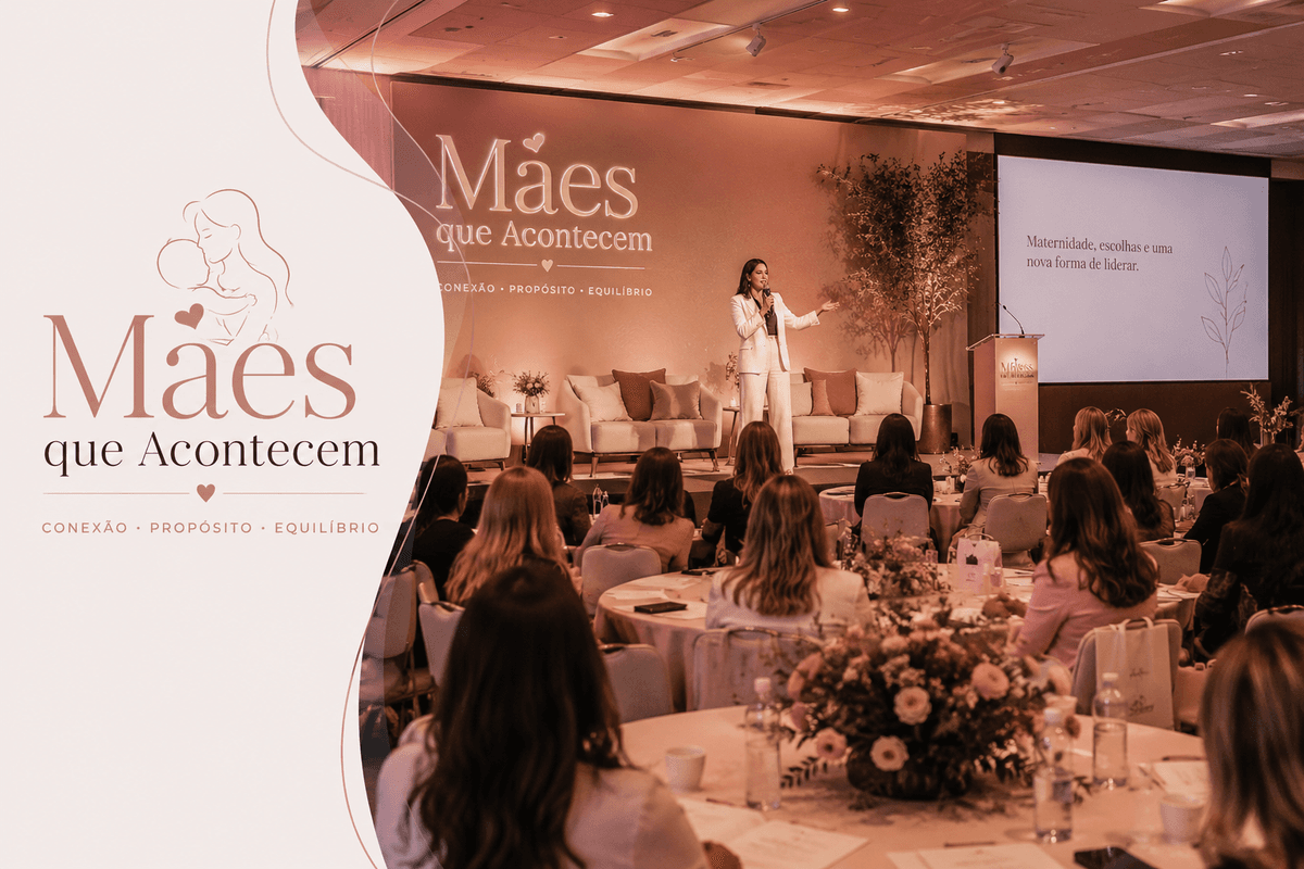 Palco do evento Mães que Acontecem